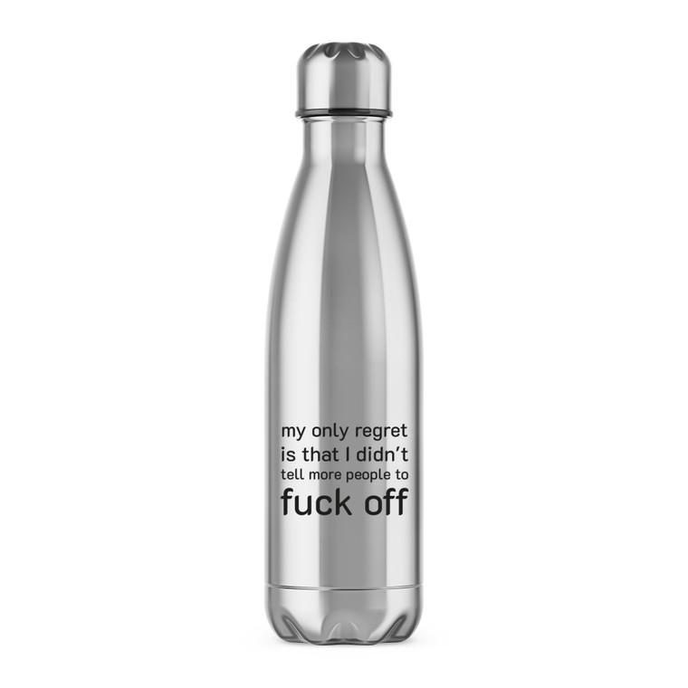 My Only Regret - Rude Water Bottles - Slightly Disturbed - Image 1 of 6