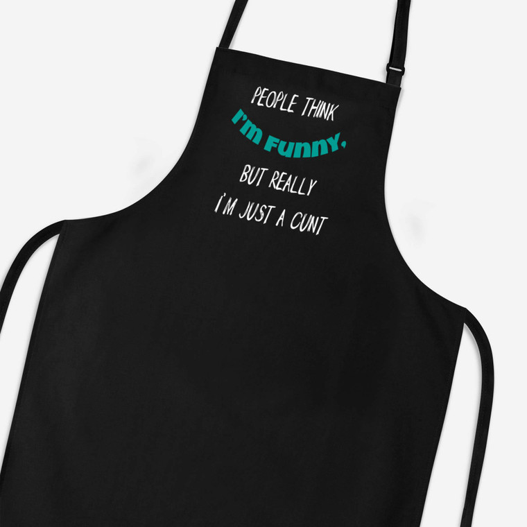 People Think I'm Funny - Rude Aprons - Slightly Disturbed - Image 1 of 3