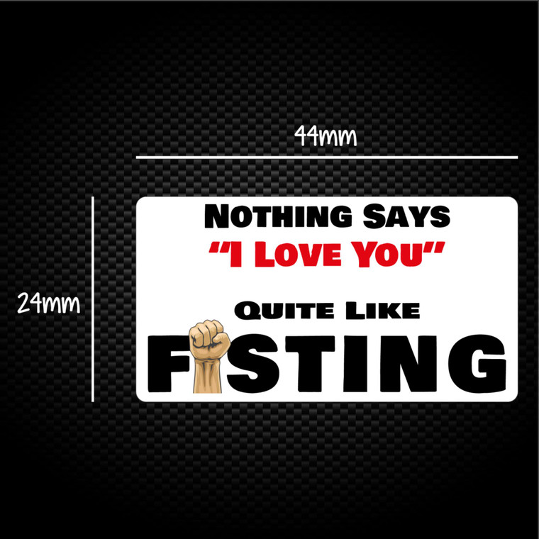 Quite Like Fisting - Rude Sticker Packs - Slightly Disturbed - Image 1 of 1