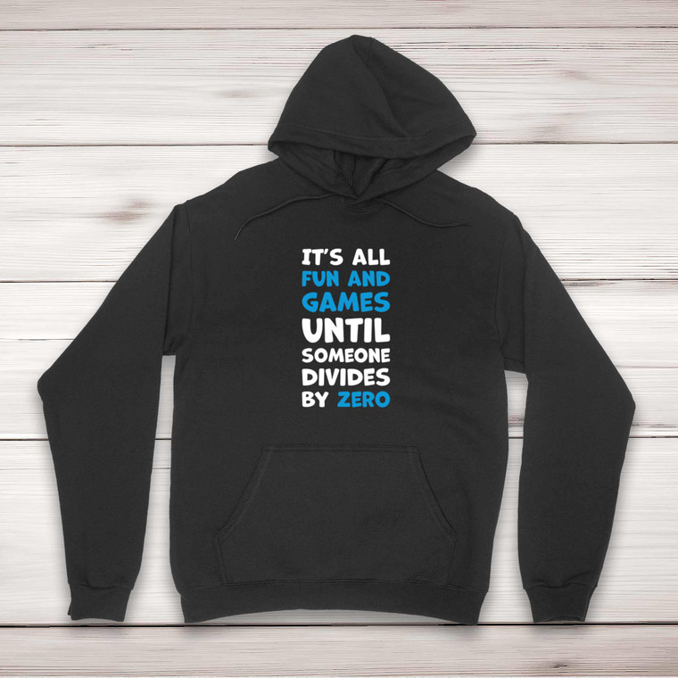 Divide By Zero - Geeky Hoodies - Slightly Disturbed - Image 1 of 2
