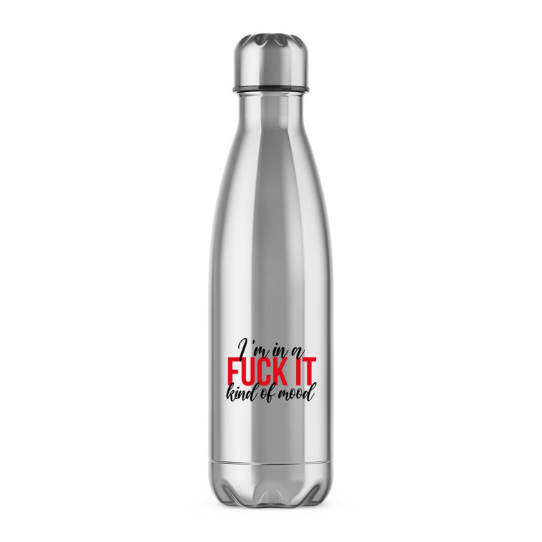 Fuck It Mood - Rude Water Bottles - Slightly Disturbed - Image 1 of 6