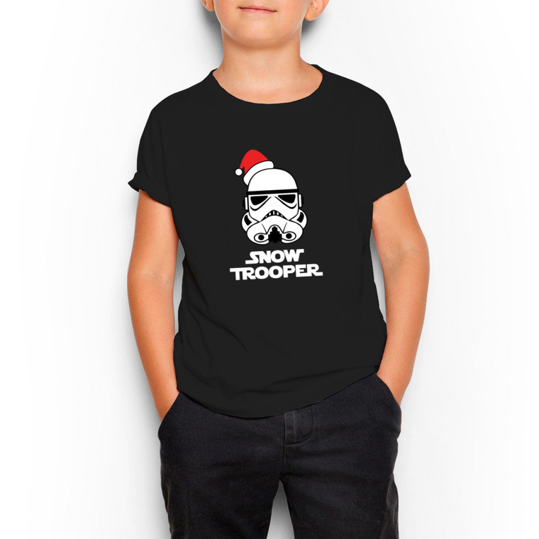 Snow Trooper - Geeky Kids T-Shirts - Slightly Disturbed - Image 3 of 3