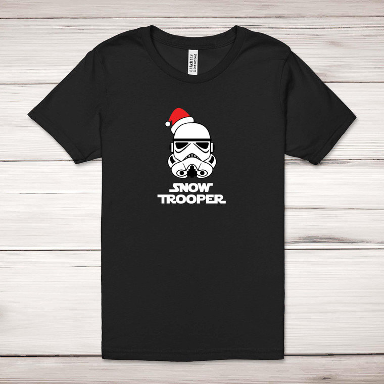Snow Trooper - Geeky Adult T-Shirts - Slightly Disturbed - Image 1 of 10