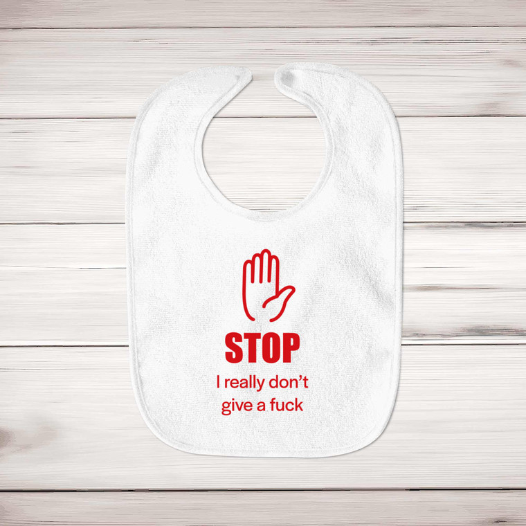 Stop - Rude Bibs - Slightly Disturbed - Image 1 of 4