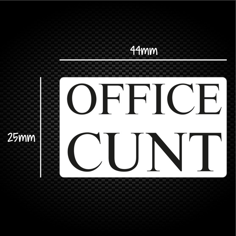 Office Abuse - Rude Sticker Packs - Slightly Disturbed - Image 1 of 3