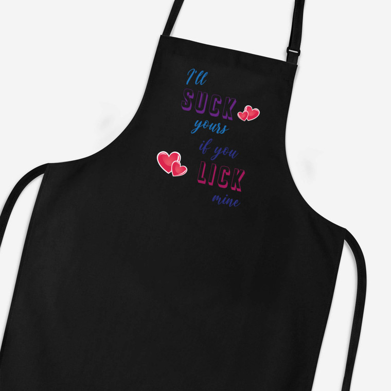 I'll Suck Yours - Rude Aprons - Slightly Disturbed - Image 1 of 4