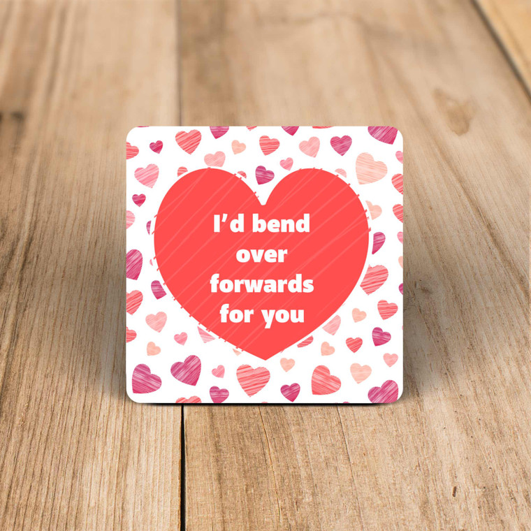 Bend Over Forwards - Rude Coaster - Slightly Disturbed - Image 1 of 1
