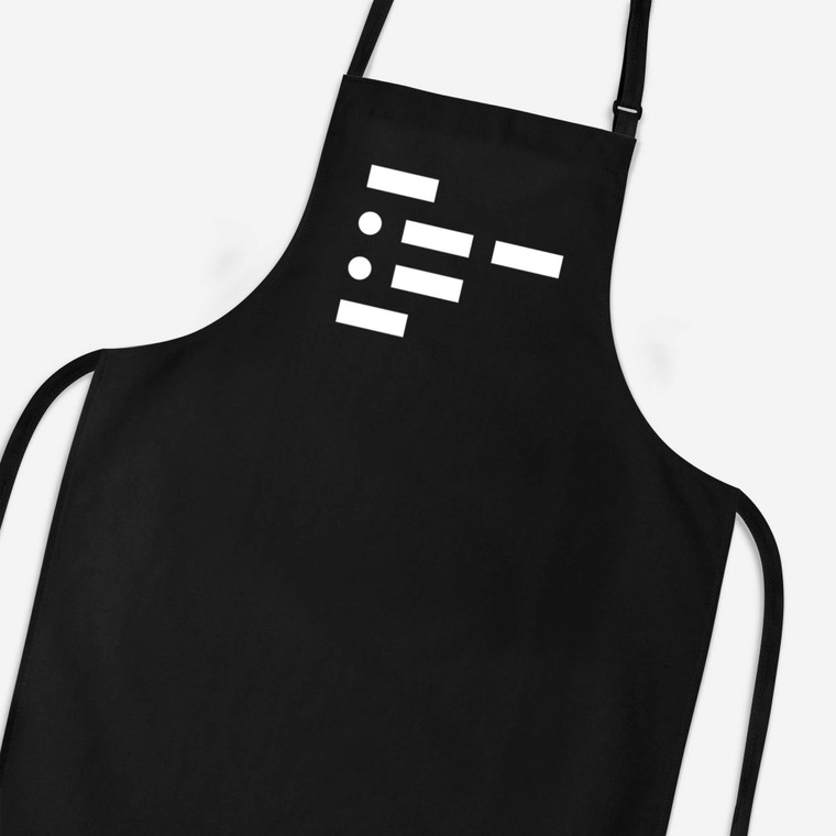 Morse Code Twat - Rude Aprons - Slightly Disturbed - Image 1 of 3