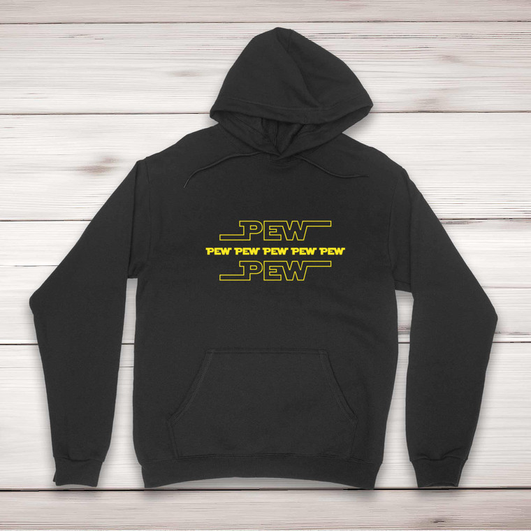 Pew Pew - Geeky Hoodies - Slightly Disturbed - Image 1 of 2