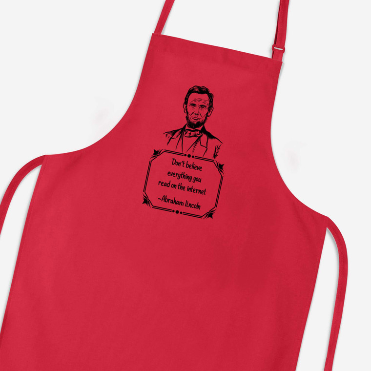 Dont Believe Everything - Novelty Aprons - Slightly Disturbed - Image 1 of 2