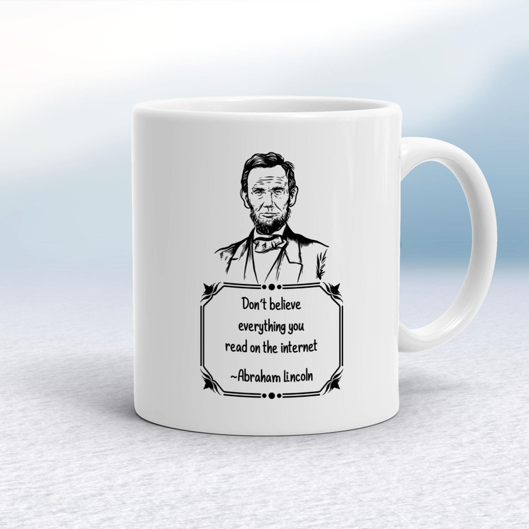 Dont Believe Everything - Novelty Mugs - Slightly Disturbed - Image 1 of 16