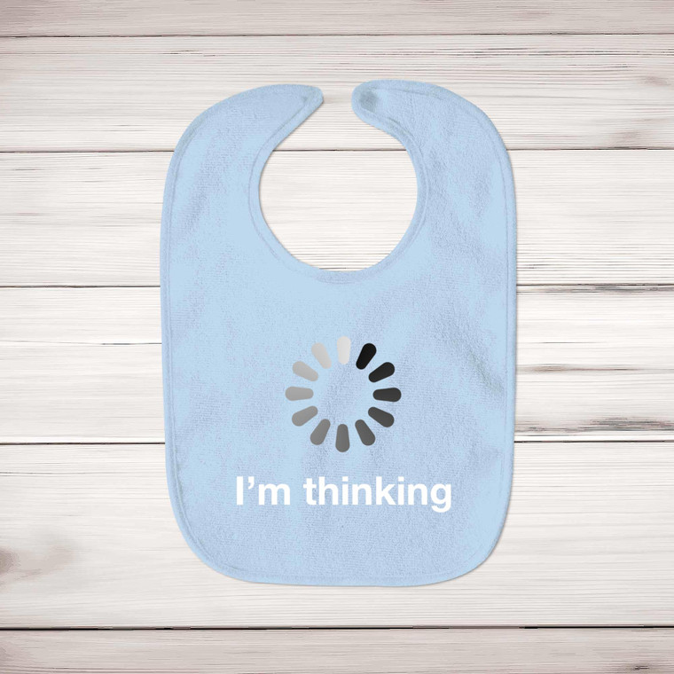 I'm Thinking - Novelty Bibs - Slightly Disturbed - Image 3 of 4