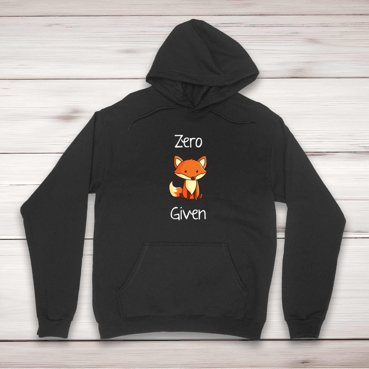 Zero Fox Given - Rude Hoodies - Slightly Disturbed - Image 1 of 2