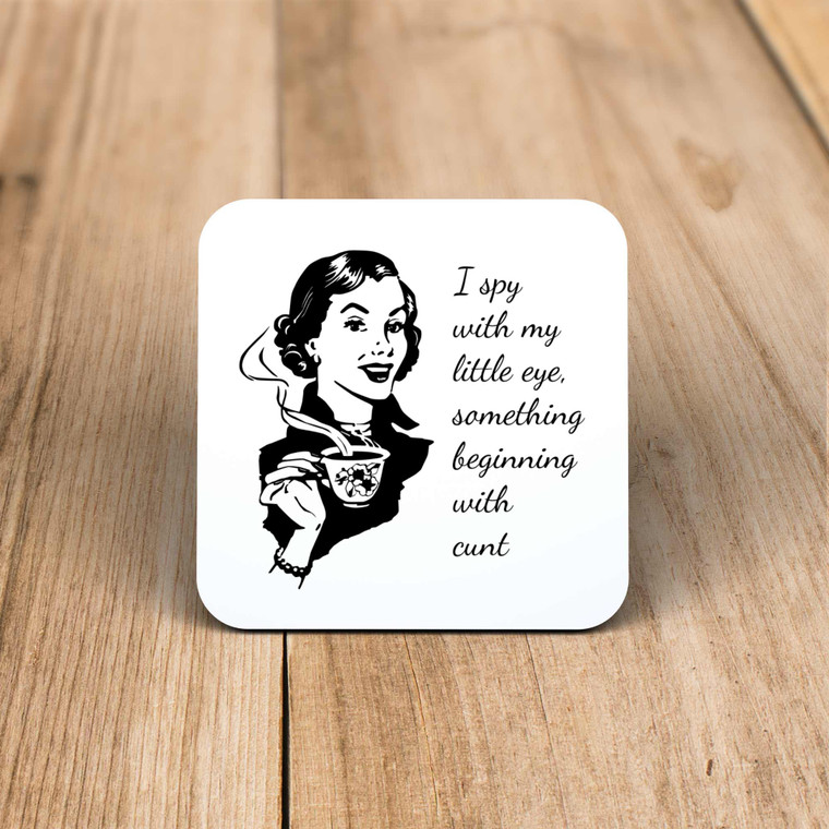 I Spy With My Little Eye - Rude Coaster - Slightly Disturbed - Image 1 of 1