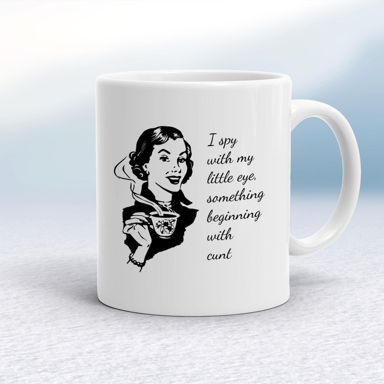 I Spy With My Little Eye - Rude Mugs - Slightly Disturbed - Image 1 of 16