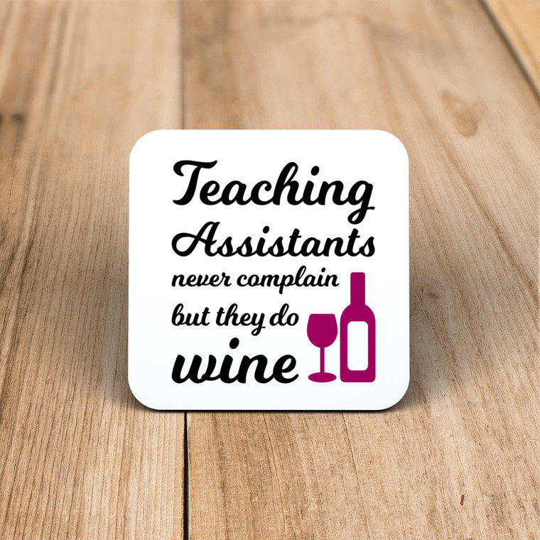 Teaching Assistants - Novelty Coaster - Slightly Disturbed - Image 1 of 1