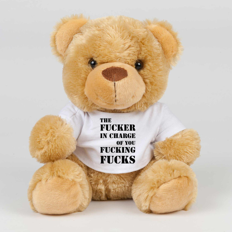 Fucker In Charge - Rude Swear Bear - Slightly Disturbed - Image 1 of 2