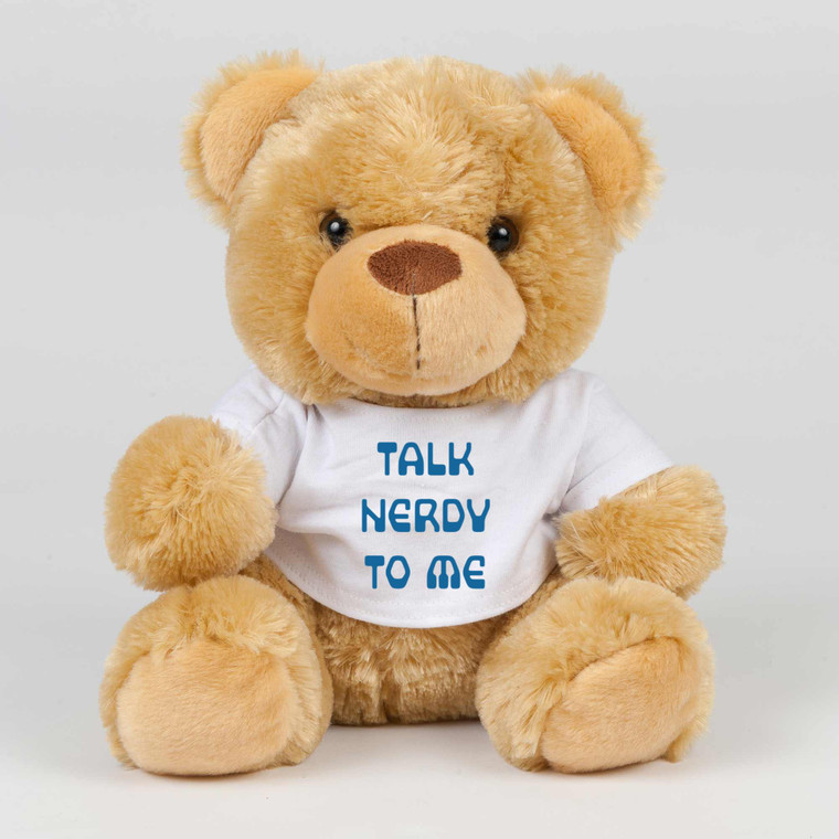 Talk Nerdy To Me - Geeky Swear Bear - Slightly Disturbed - Image 1 of 2