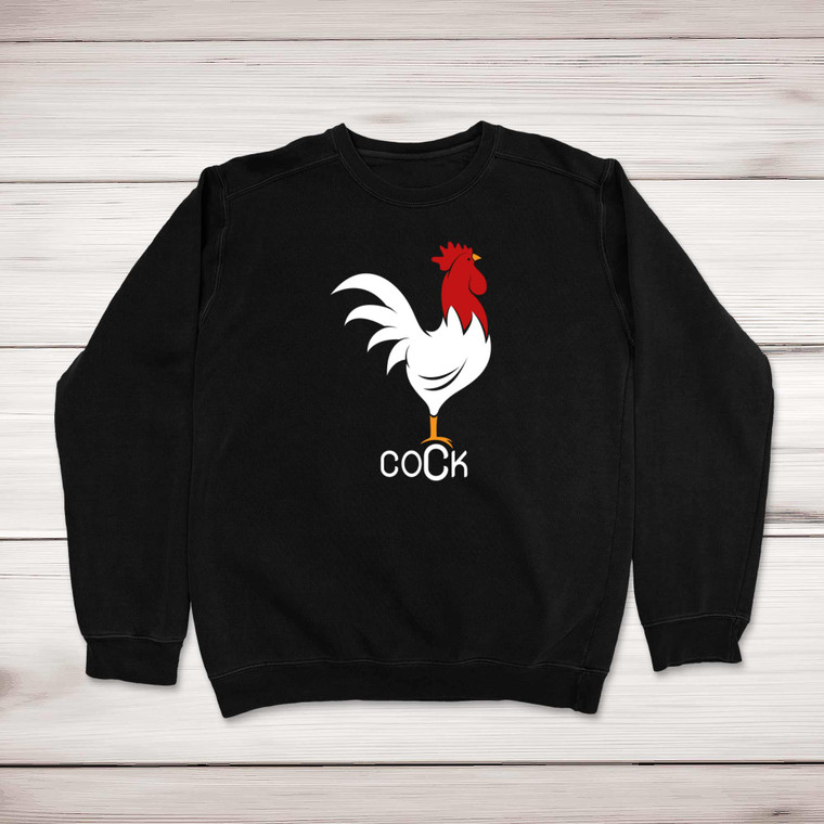 Cock - Rude Sweatshirts - Slightly Disturbed - Image 1 of 1