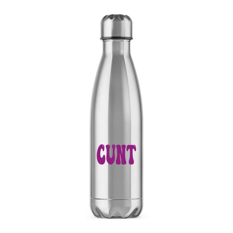 Purple Cunt - Rude Water Bottles - Slightly Disturbed - Image 1 of 6