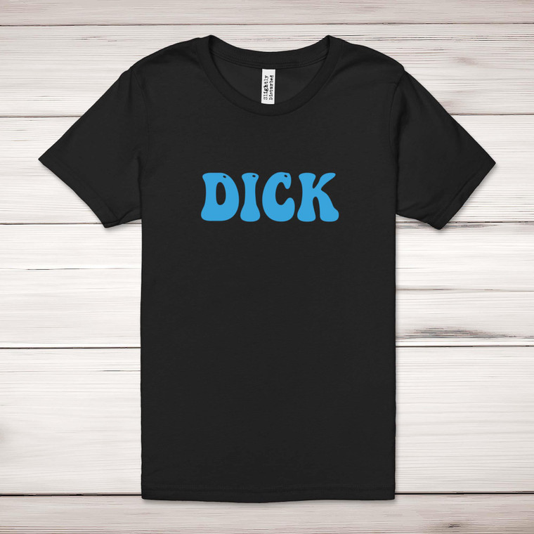 Blue Dick - Rude Adult T-Shirts - Slightly Disturbed - Image 1 of 11