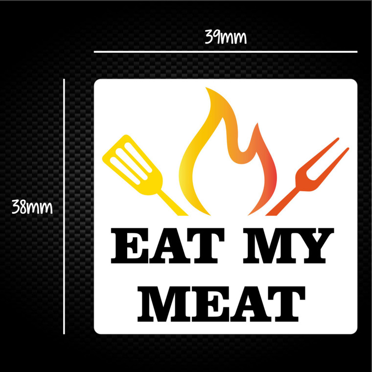 Eat My Meat - Rude Sticker Packs - Slightly Disturbed - Image 1 of 1