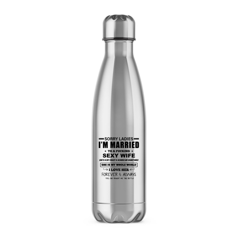 Sorry Ladies - Rude Water Bottles - Slightly Disturbed - Image 1 of 6