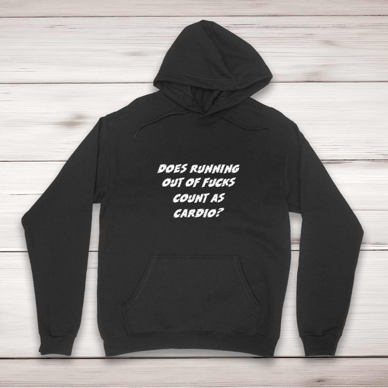 Running Out of Fucks - Rude Hoodies - Slightly Disturbed - Image 1 of 2