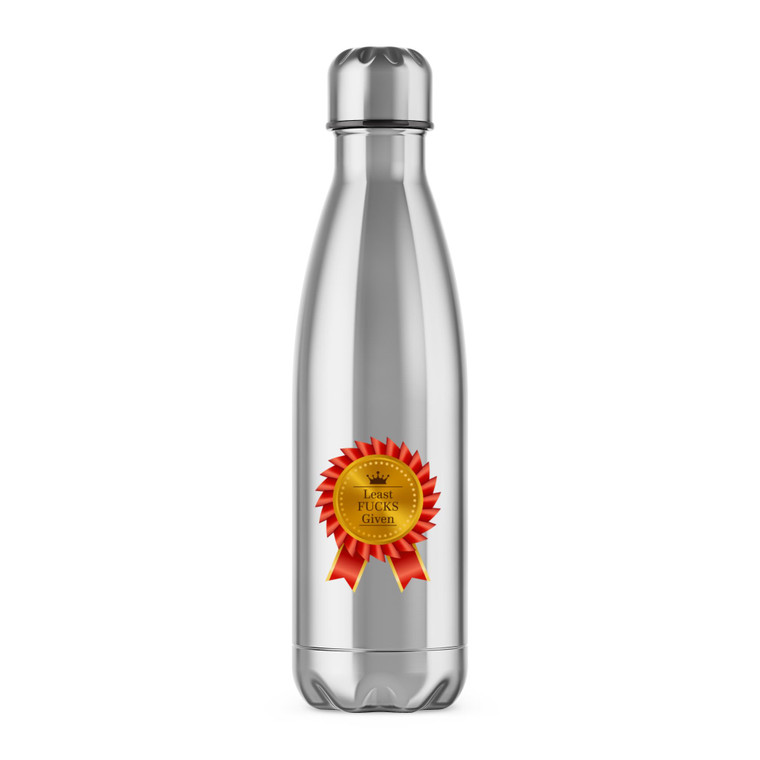 Least Fucks Given - Rude Water Bottles - Slightly Disturbed - Image 1 of 2