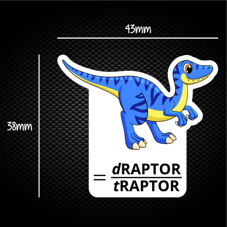 Velociraptor - Geeky Sticker Packs - Slightly Disturbed - Image 1 of 1