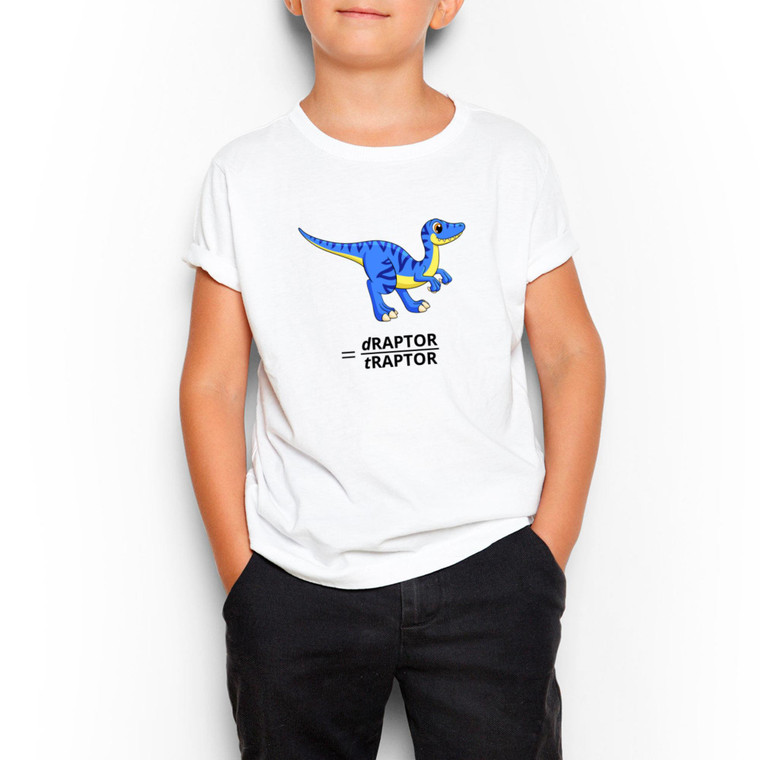 Velociraptor - Geeky Kids T-Shirts - Slightly Disturbed - Image 2 of 3