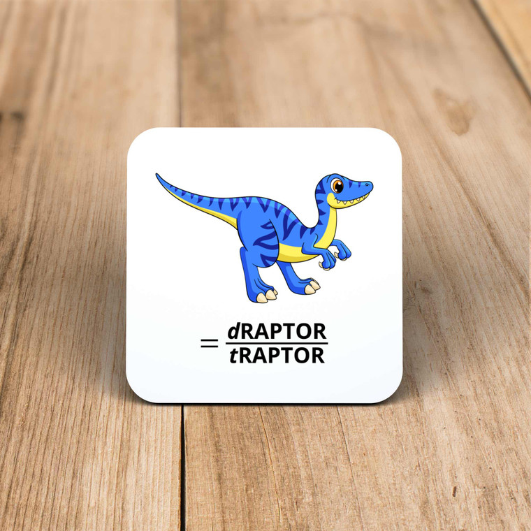 Velociraptor - Geeky Coaster - Slightly Disturbed - Image 1 of 1