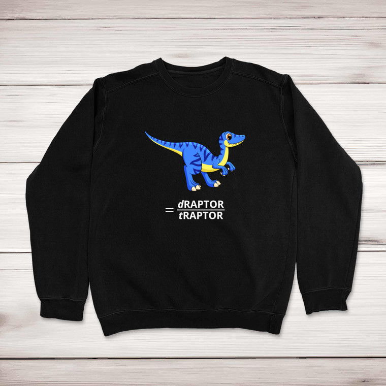 Velociraptor - Geeky Sweatshirts - Slightly Disturbed - Image 1 of 2