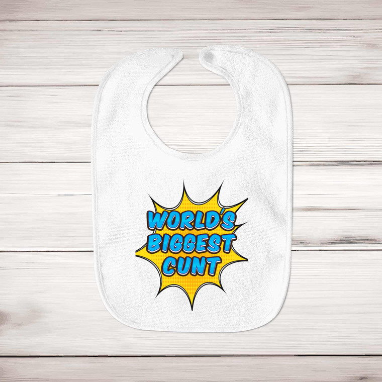 World's Biggest Cunt - Rude Bibs - Slightly Disturbed - Image 1 of 4