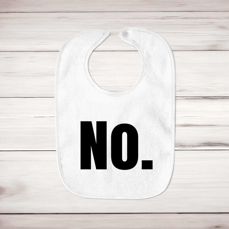 No - Novelty Bibs - Slightly Disturbed - Image 1 of 4
