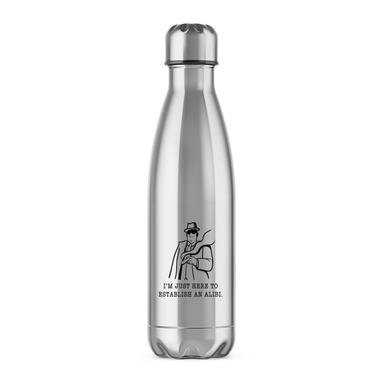 Establish An Alibi - Novelty Water Bottles - Slightly Disturbed - Image 1 of 6
