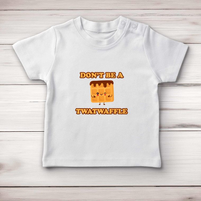 Twatwaffle - Rude Baby T-Shirts - Slightly Disturbed - Image 1 of 4