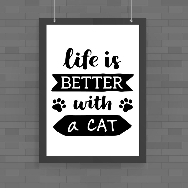 Life Is Better - Novelty Posters - Slightly Disturbed - Image 1 of 2