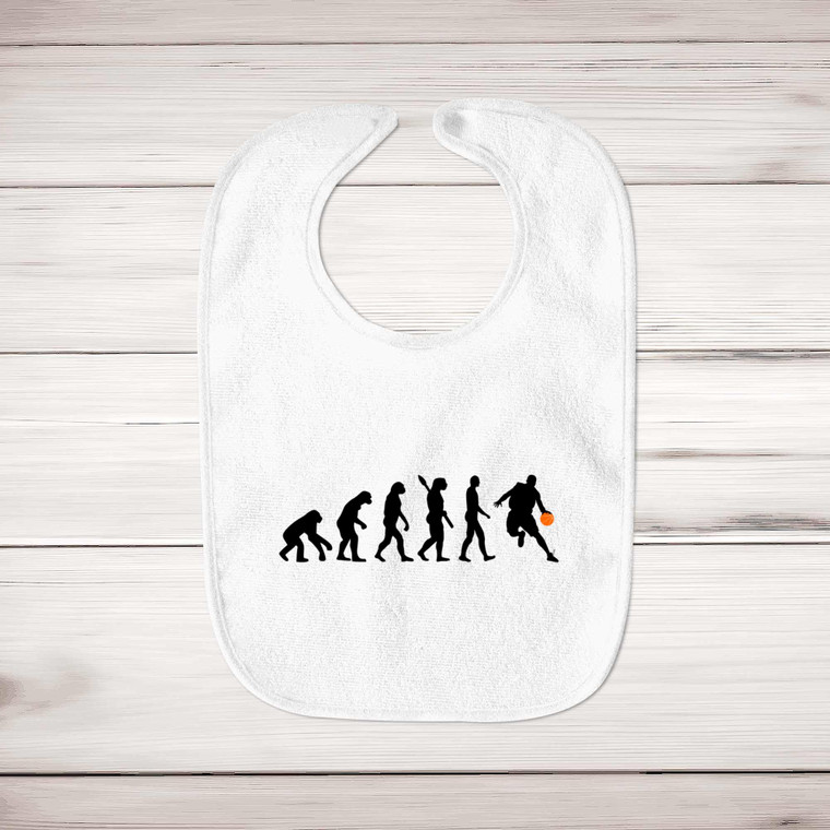 Evolution Of A Basketball Player - Novelty Bibs - Slightly Disturbed - Image 1 of 4
