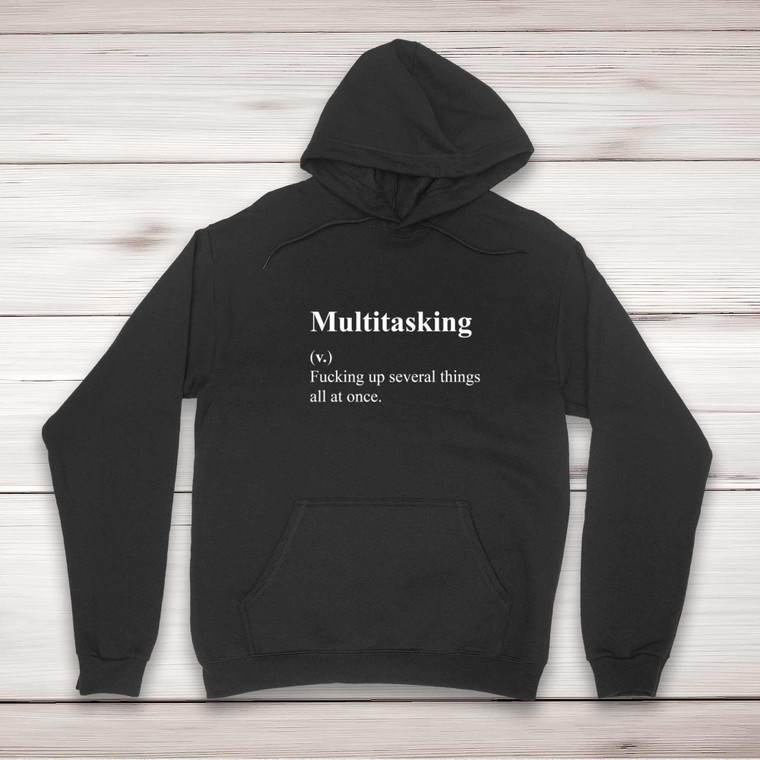 Multitasking - Rude Hoodies - Slightly Disturbed - Image 1 of 2