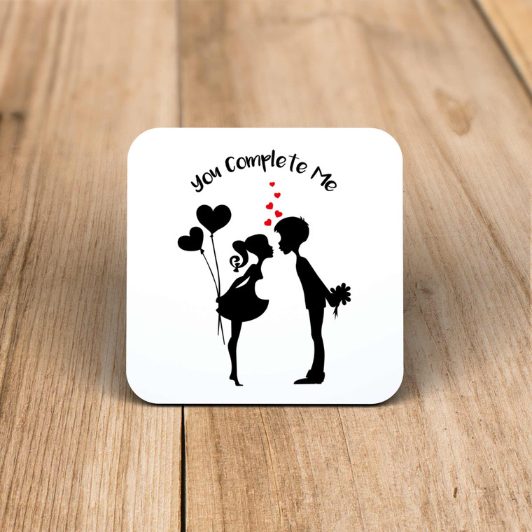 You Complete Me - Novelty Coaster - Slightly Disturbed - Image 1 of 1