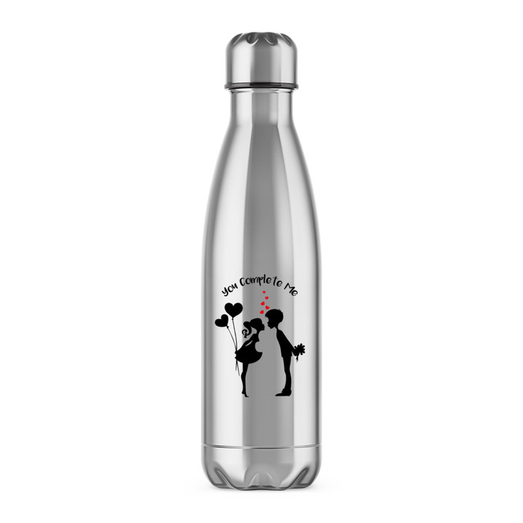 You Complete Me - Novelty Water Bottles - Slightly Disturbed - Image 1 of 6