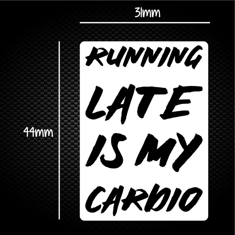 Running Late - Novelty Sticker Packs - Slightly Disturbed - Image 1 of 1