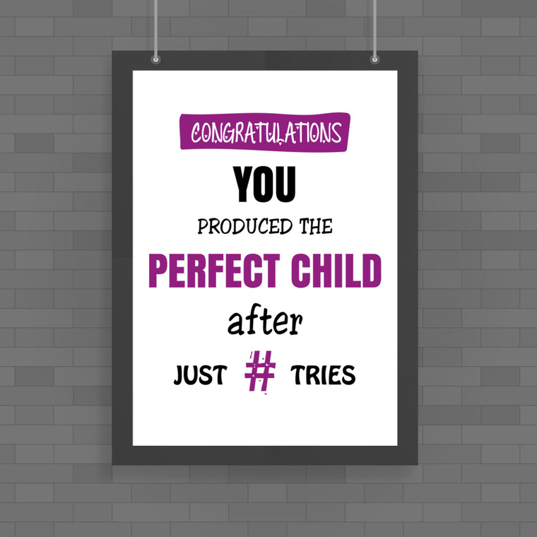 Perfect Child - Novelty Posters - Slightly Disturbed - Image 1 of 1