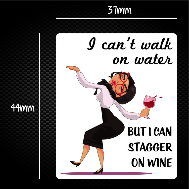 Stagger On Wine - Novelty Sticker Packs - Slightly Disturbed - Image 1 of 1