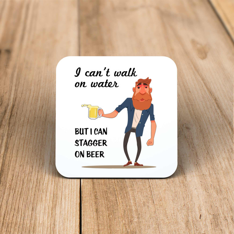 Stagger On Beer - Novelty Coaster - Slightly Disturbed - Image 1 of 1