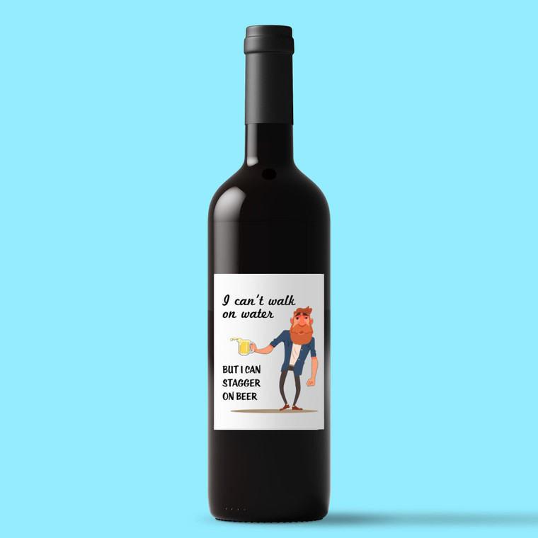 Stagger On Beer - Novelty Wine/Beer Labels - Slightly Disturbed - Image 1 of 1