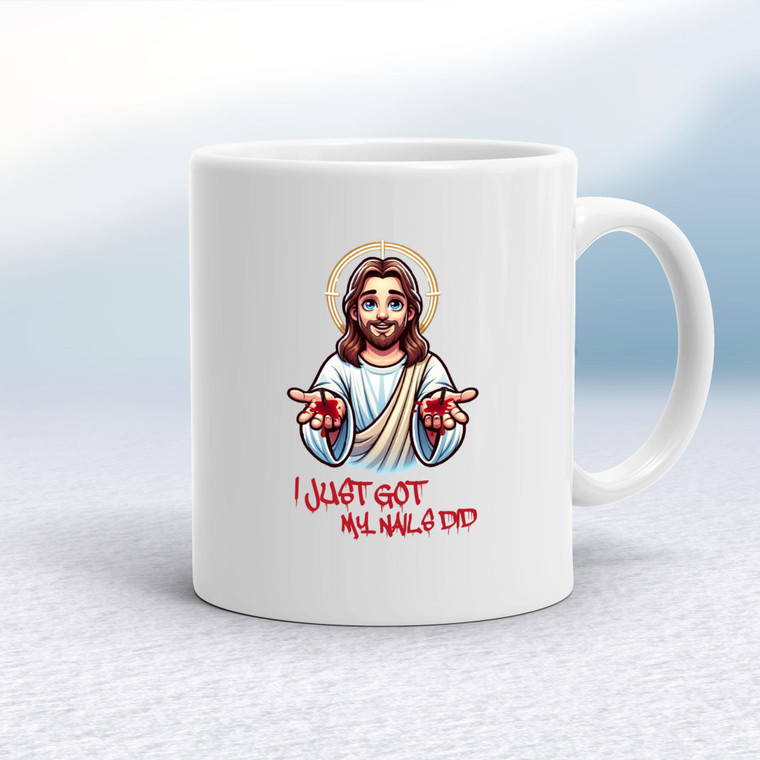 Just Got My Nails Did - Rude Mugs - Slightly Disturbed - Image 1 of 12