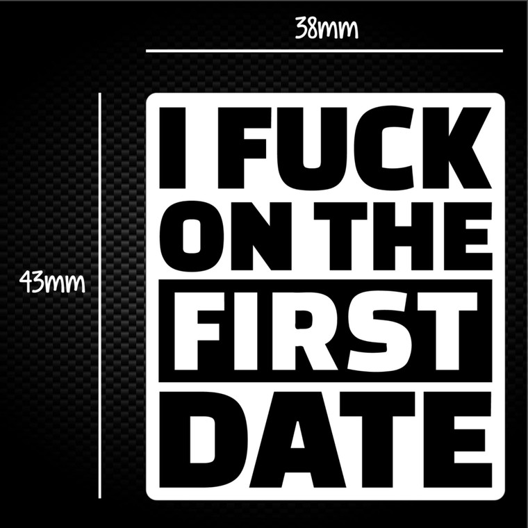 First Date - Rude Sticker Packs - Slightly Disturbed - Image 1 of 1