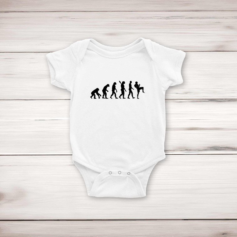 Evolution Of A MMA Fighter - Novelty Babygrows & Sleepsuits - Slightly Disturbed - Image 1 of 4